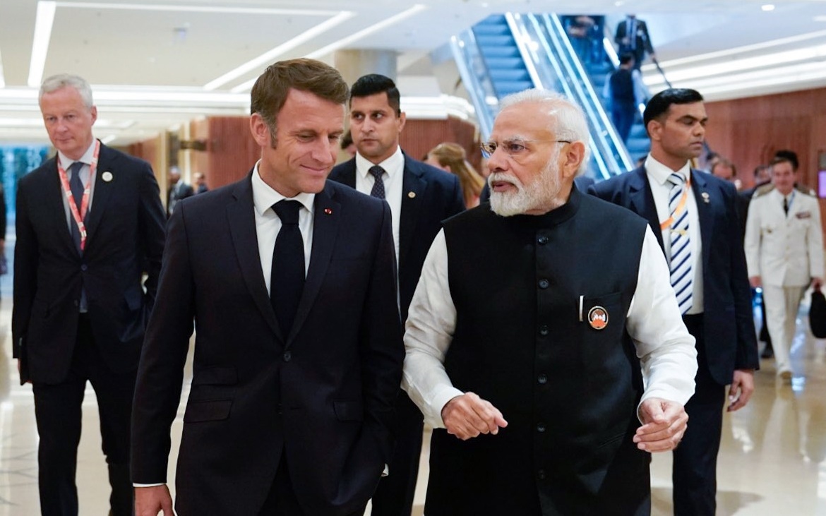Tổng thống Pháp Macron bắt đầu chuyến thăm Ấn Độ lần thứ 3